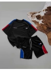 Sport Unisex Şortlu Takım - Siyah