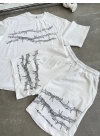 Thorn Unisex Şortlu Takım