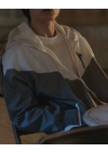 Wooyoung Kapüşonlu Oversize Paraşüt Ceket - ÖN SATIŞ