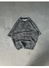 Yıkamalı Basic Unisex Oversize Tshirt