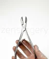 Liston Bone Cutting Forceps, Eğri , 17cm (Kemik Kesici)