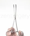 Hemostatik ( Kocher , Rochester ) 18cm Dişli Eğri
