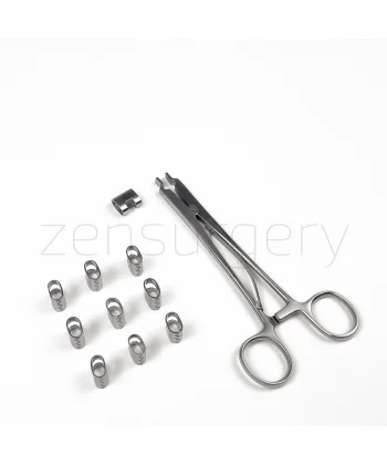 Rainey Clip Applying Forceps (with 10-clips)