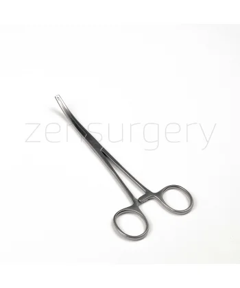 Hemostatik ( Kocher , Rochester ) 18cm Dişli Eğri