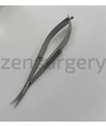 Spring Makası Serrated Blade Eğri 12 Cm