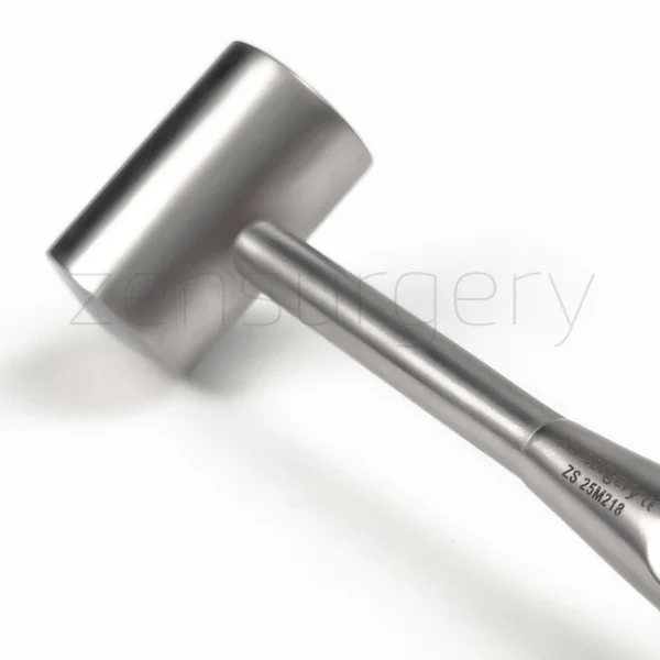 Çekiç 190 mm (7 1/2), diam. 25 mm, stainless steel, 218 g, Head 155 g