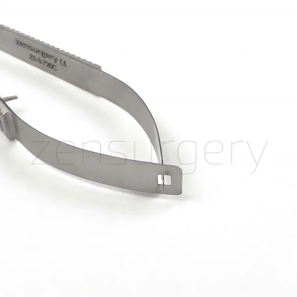 Spring Makası Eğri, Serrated Blade 16cm