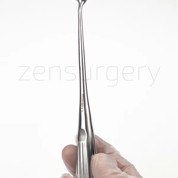 4 Bruns Curettes 8 Angled Up Size 0/2-2 Spine Neuro (Set of 3)