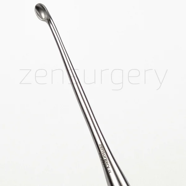 4 Bruns Curettes 8 Angled Up Size 0/2-2 Spine Neuro (Set of 3)