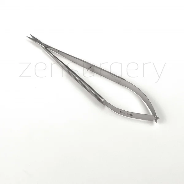 Mikro Spring Makası 1Cm Düz Kesici uçlu, 18CM