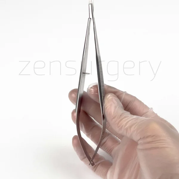 Mikro Spring Makası 1Cm Düz Kesici uçlu, 18CM