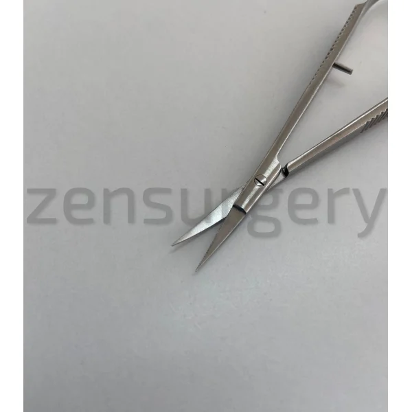 Spring Makası Serrated Blade Eğri 12 Cm