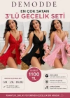 3LÜ DANTEL GECELİK SETİ