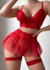 3LÜ KIRMIZI ÖZEL SET