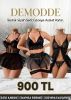 3LÜ Siyah ÖZEL Set