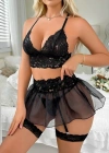3LÜ Siyah ÖZEL Set