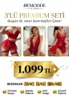 Premium Kırmızı Fantezi Seti