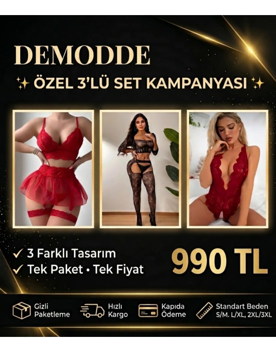 3lü Karışık Özel Set