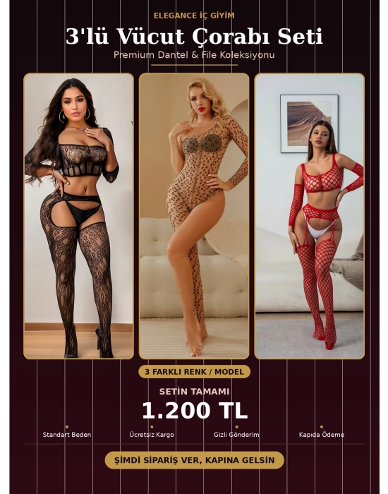 VÜCUT ÇORABI SETİ