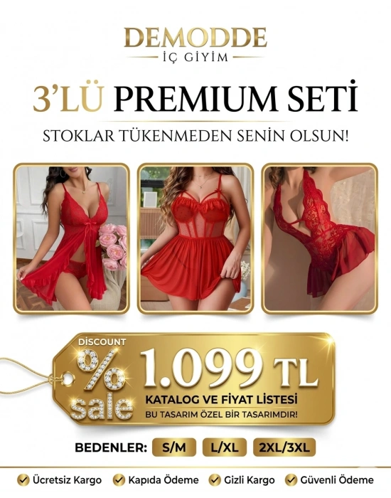 KIRMIZI PREMİUM SETİ(1)