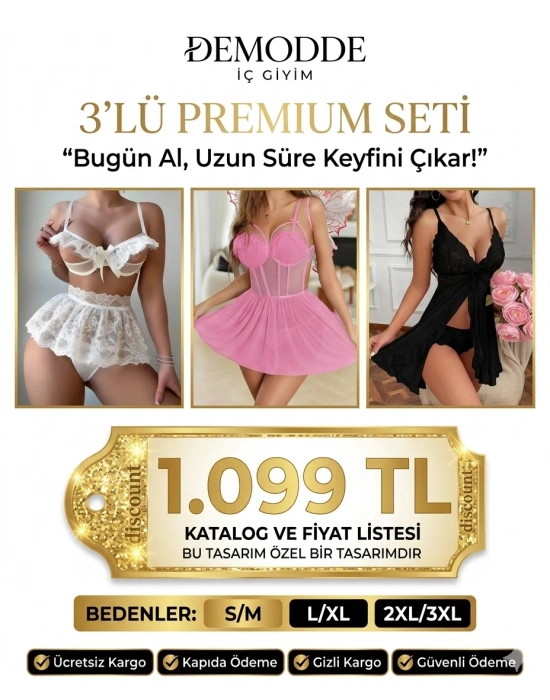 SÜPER 3LÜ PAKET
