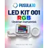 5v USB LED Lamba Kiti - Uzaktan Kumandalı - RENKLİ