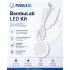 Bambu Lab LED Lamp Kit 001 Uyumlu 3D Baskı LED Lamba Kiti 5v - 1.5 metre USB Kablolu Beyaz (Ayarlanabilir Işık Şiddeti)