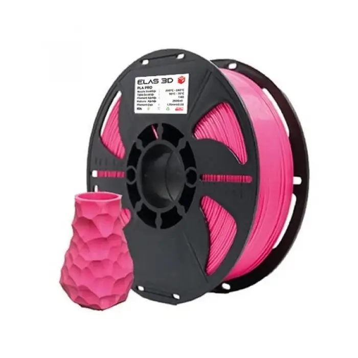 Elas 3D Pembe PLA PRO 1KG Filament