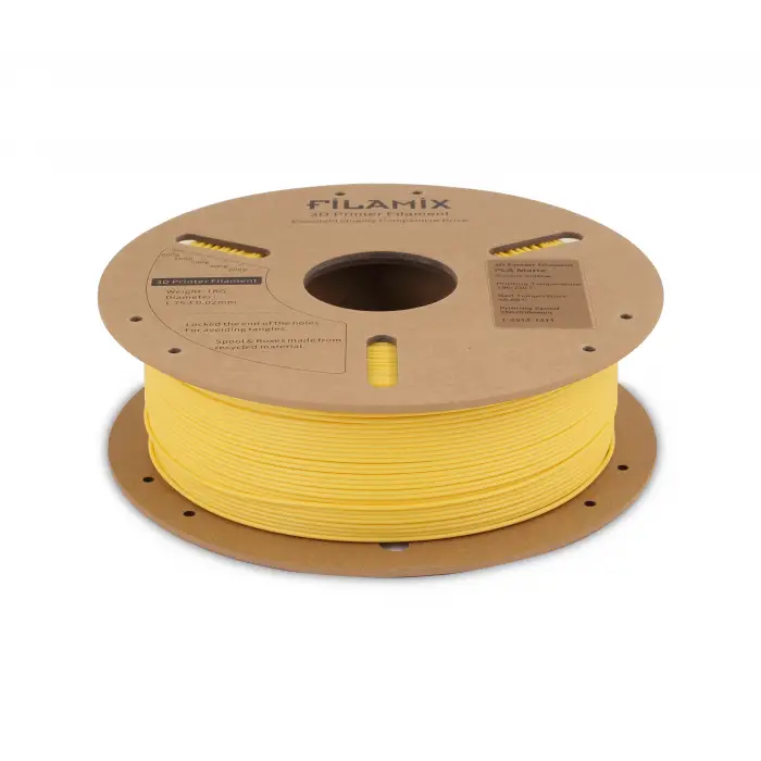 Filamix PLA MATTE Filament - Sarı