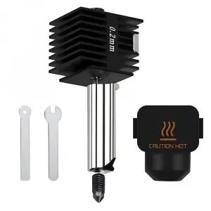 0.2mm Bambu Lab A1, A1 Mini Hotend Seti - Çelik Nozzle-Klon