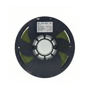 Elas 3D Pet-G Makaralı Filament Haki Yeşil 1.75mm 1kg