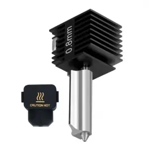 *0.8mm Bambu Lab A1, A1 Mini Çelik Hotend Seti -Klon
