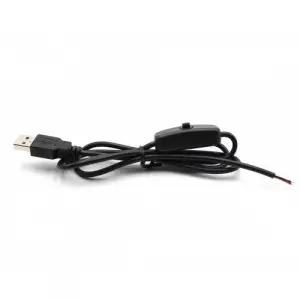 Anahtarlı Usb Kablo 1 Metre Siyah