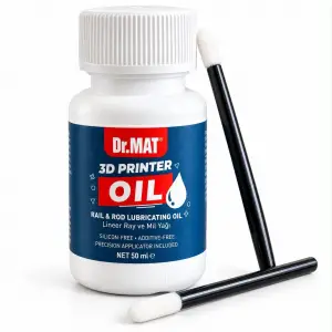 Dr.MAT 3D Yazıcı X ve Y Lineer Ray, Mil Bakım Yağı (50 ml)