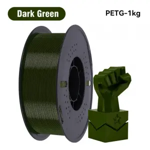 Koyu Yeşil PETG Filament 1.75 mm 1 kg - KINGROON Basic