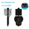 *0.2mm Bambu Lab A1, A1 Mini Hotend Seti - Sertleştirilmiş Çelik Nozzle-Klon