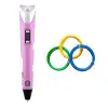 3D Printing Pen - 3D Baskı Kalemi - Pembe - Full Set