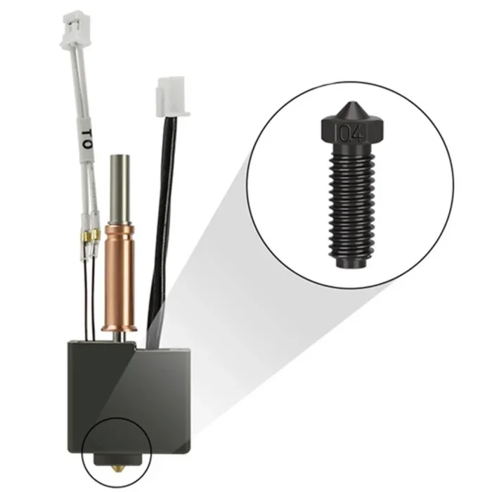 Anycubic Kobra 3 Hotend Seti(Sertleştirilmiş Çelik Nozzle)