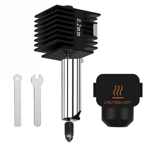 0.2mm Bambu Lab A1, A1 Mini Hotend Seti - Çelik Nozzle-Klon