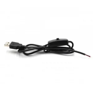 Anahtarlı Usb Kablo 1 Metre Siyah