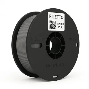 Filetto Hyper PLA+ Filament - Gri - 1.75mm - 1 Kg