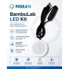 Bambu Lab LED Lamp Kit 001 Uyumlu 3D Baskı LED Lamba Kiti 5v - 1.5 metre USB Kablolu Beyaz (Ayarlanabilir Işık Şiddeti)