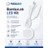 Bambu Lab LED Lamp Kit 001 Uyumlu 3D Baskı LED Lamba Kiti 5v - 1.5 metre USB Kablolu Beyaz (Ayarlanabilir Işık Şiddeti)