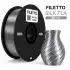 Filetto Silk PLA+ Filament - Gümüş - 1.75mm - 1 Kg