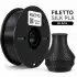 Filetto Silk PLA+ Filament - Siyah - 1.75mm - 1 Kg