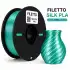 Filetto Silk PLA+ Filament - Yeşil - 1.75mm - 1 Kg
