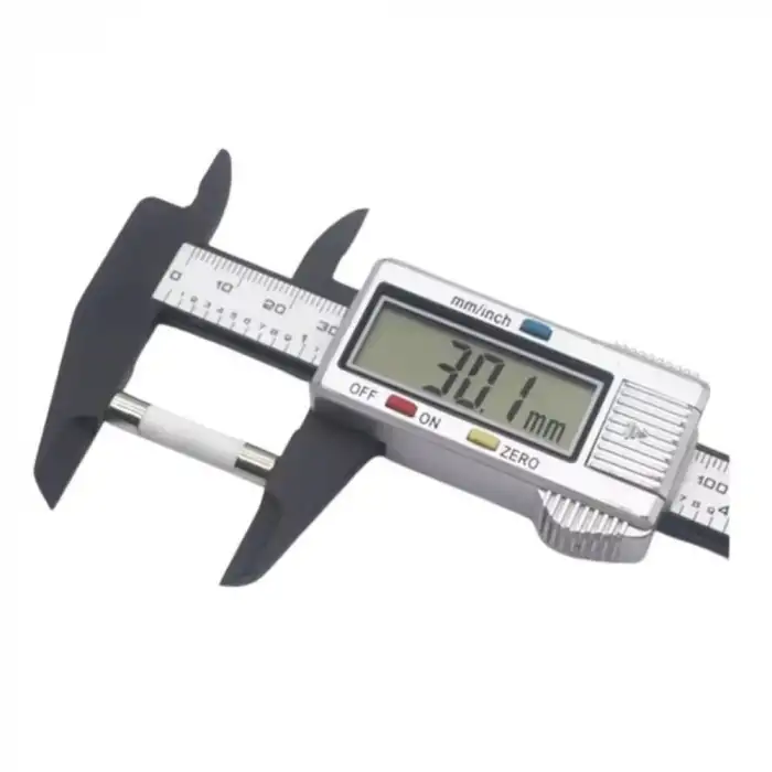 150mm Dijital Karbon Fiber Kumpas - Pil Hediyeli