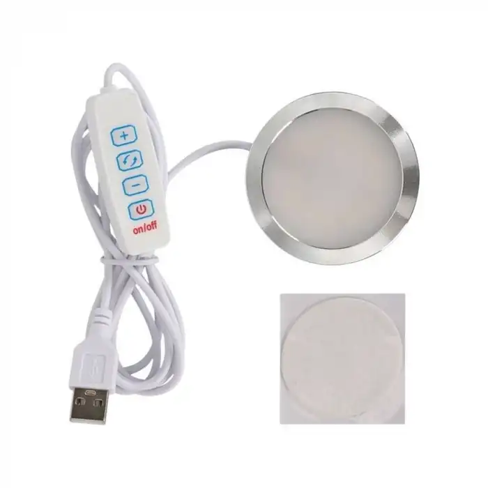 3D Baskı Modeli 5V USB LED Lamba Kiti - Parlaklık Ayarlanabilir