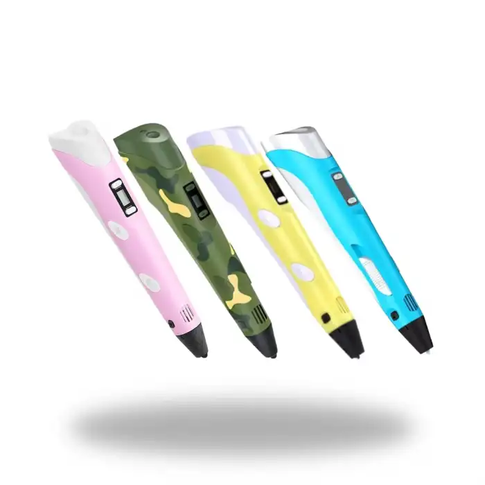 3D Printing Pen - 3D Baskı Kalemi - Sarı - Full Set