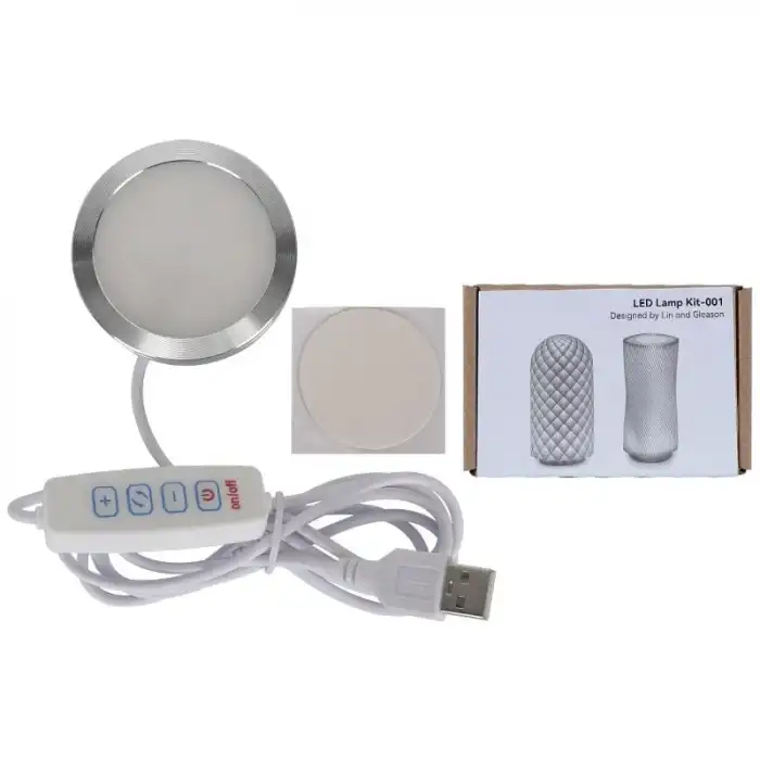5v USB LED Lamba Kiti - 3 MODLU AYARLANABİLİR ŞİDDET - Alüminyum Kasa